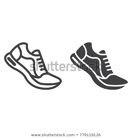 Stock photo: Shoes Icon