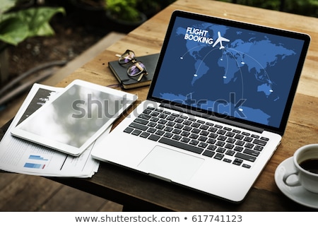 Stock photo: Online Travel Booking