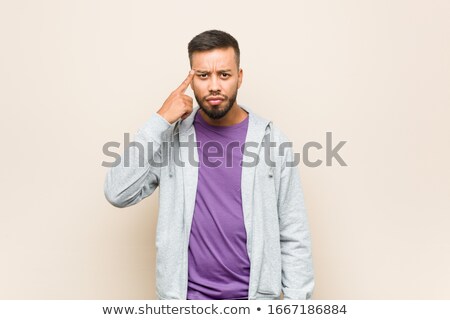 Stockfoto: Adult Bicyclist In Frustration