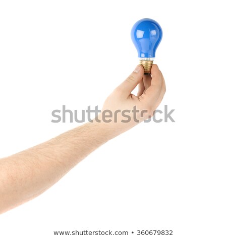 Stockfoto: Composite Image Of Hand Holding Light Bulb