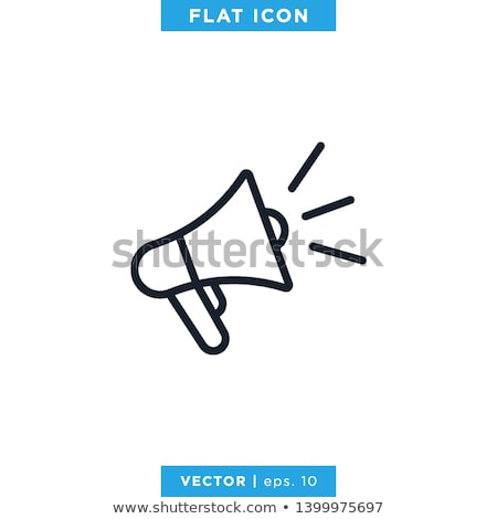 Stock photo: Icons With Megaphones