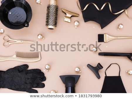 Stok fotoğraf: Hairdresser Hair Salon Stylist Concept