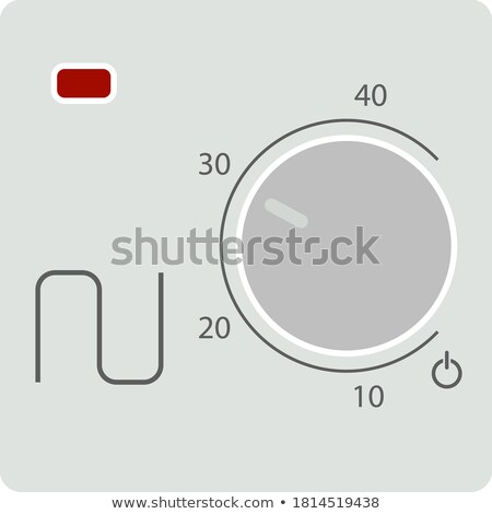 Zdjęcia stock: Warm Floor Wall Unit Icon