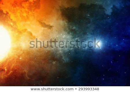 Stock photo: Astronomical Scientific Background Nebula And Stars In Deep Space