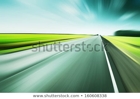 ストックフォト: Green Motion Blur