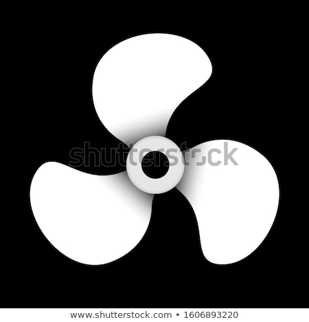 Stock fotó: Fan With Three Blades