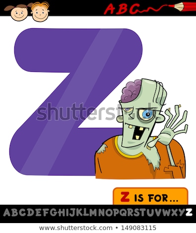 Сток-фото: A Letter Z For Zombie