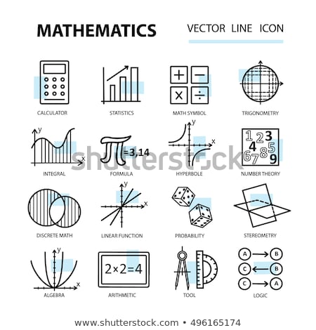 Foto stock: Math Concept Design