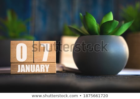 Foto stock: Cubes 7th January