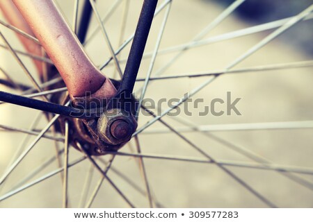 Stock photo: Close Up Of Bicycle Chain
