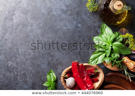 [[stock_photo]]: Peppers Garlic Basil
