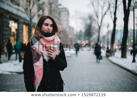 [[stock_photo]]: Sad Woman In Muffler