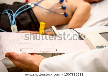 Stock photo: Ekg