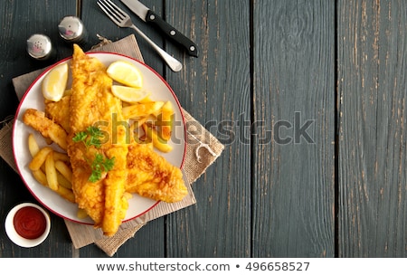 Zdjęcia stock: Fish And Chips