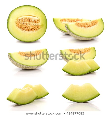 Foto stock: Cantaloupe Melon Slices