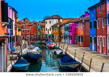 Foto stock: Venice - Burano Isle