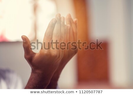 Foto stock: Man Prayer At The Mosque