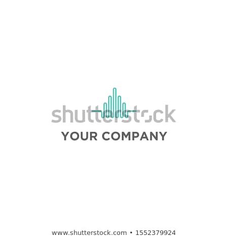 Foto stock: Frequency Wavelength Logo Vector Symbol