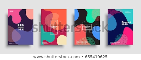Foto d'archivio: Collection Of Vector Retro Colorful Templates Covers Placards Brochures Banners Flyers Backgro