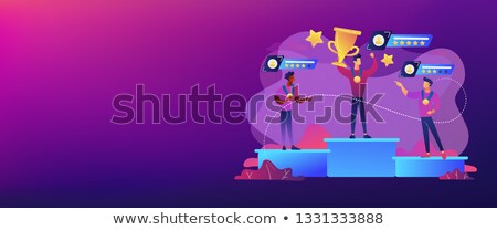 Stockfoto: Sports Rating System Concept Banner Header