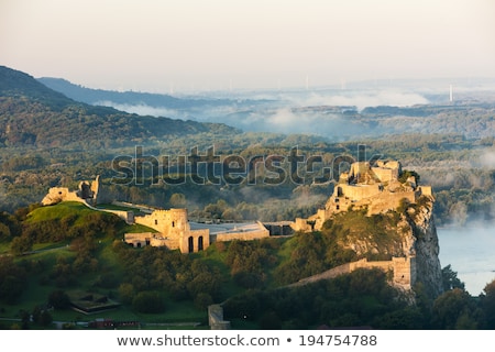 Zdjęcia stock: Ruins Of Devin Castle Slovakia