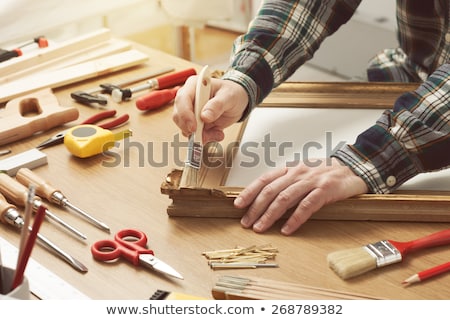 [[stock_photo]]: Diy Work On Workbench