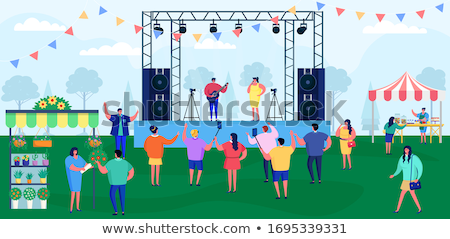 [[stock_photo]]: An Outdoor Stage Performance