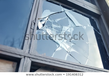 Stock photo: Broken Window
