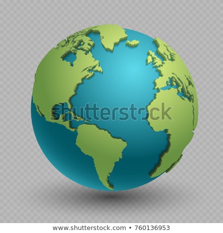 Stock photo: 3d Earth