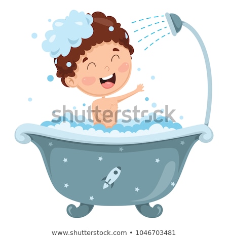 Stock photo: Bathing Childhealth And Hygiene