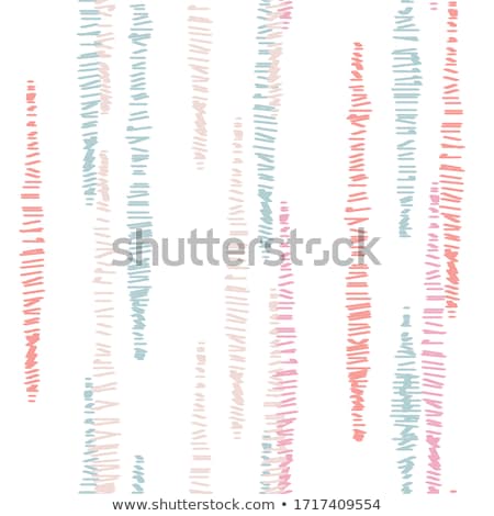 Stock photo: Rainbow Dotted Brush Strokes