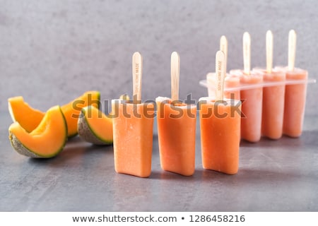 Stockfoto: Delicious Homemade Popsicles