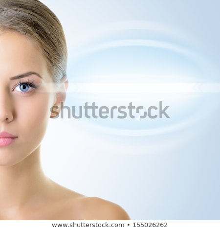 Stock photo: Laser Vision Correction Womans Eye Human Eye Woman Eye With