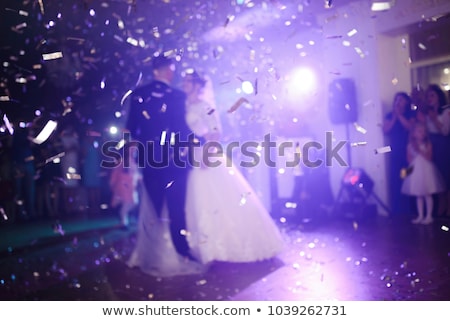ストックフォト: Wedding Reception Marriage Celebration Of Couple