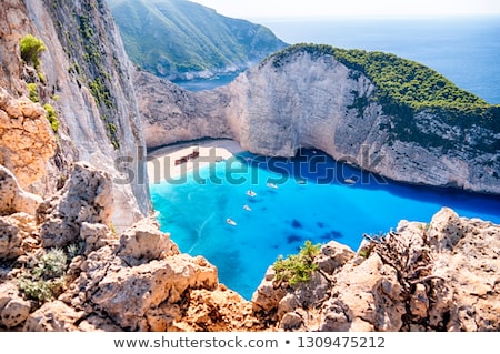 Stok fotoğraf: Shipwreck On A Beach