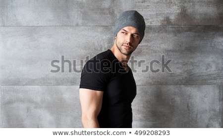 Foto d'archivio: Portrait Of Muscular Man