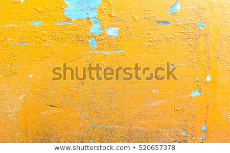 Foto stock: Old Yellow Wall