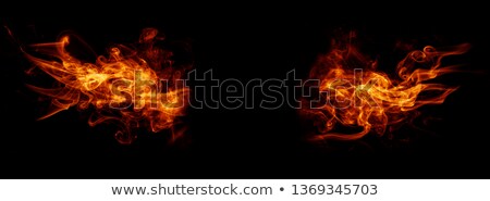 Stock foto: Fiery Wings