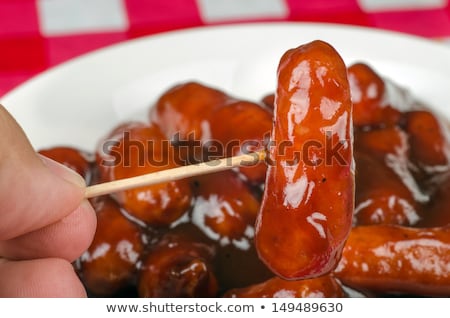 Foto stock: Lean Smoked Sausages