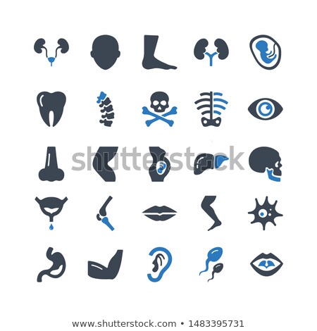 Stock photo: Virus Reproduction Flat Vector Icon