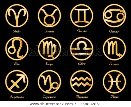 Stock fotó: Libra Scales Zodiac Horoscope Astrology Sign