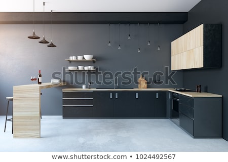 Stok fotoğraf: Modern Kitchen Interior