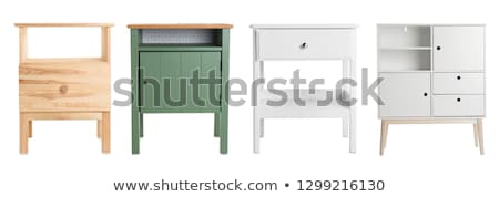 Foto stock: Wardrobe On White Background