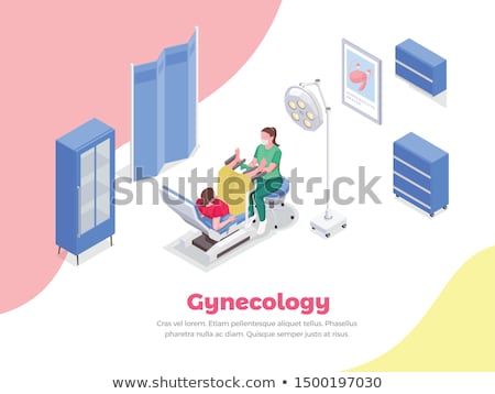 Stock photo: Symptomps Of Pregnancy Element Vector Isometric Icons Set