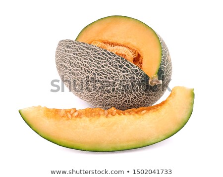 Stok fotoğraf: Cantaloupe Melon Inside