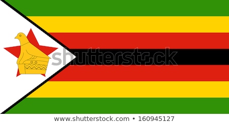 ストックフォト: ンバブエの旗