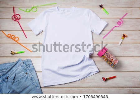 T Shirt Template  Party [[stock_photo]] © TasiPas