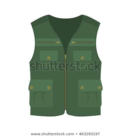 Stock fotó: Hunter Vest Icon