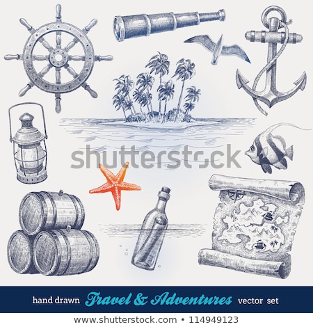 Stockfoto: Set Of Vintage Anchors