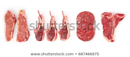 Zdjęcia stock: Strip Steak Cross Section